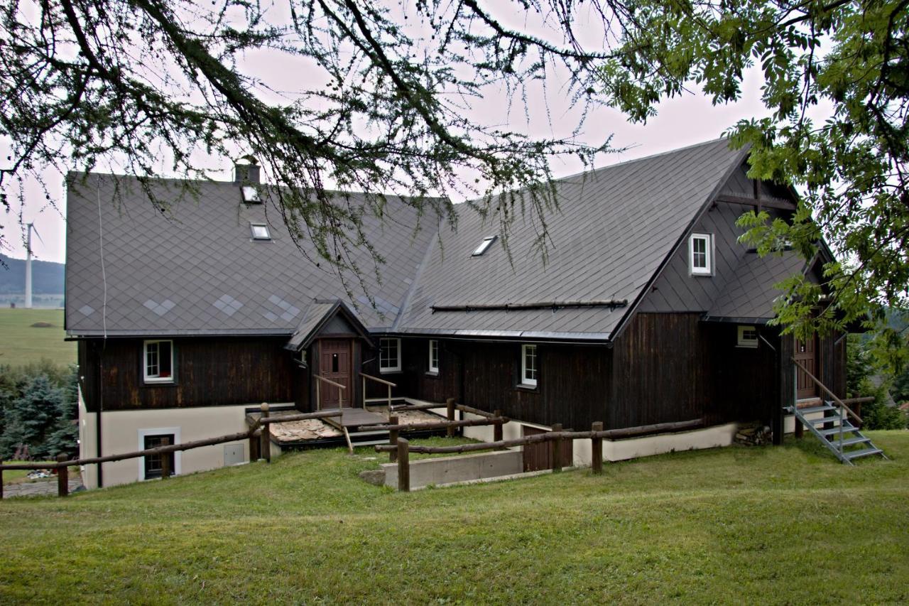 Chaloupka Slamenka Villa Loucna pod Klinovcem Exterior photo